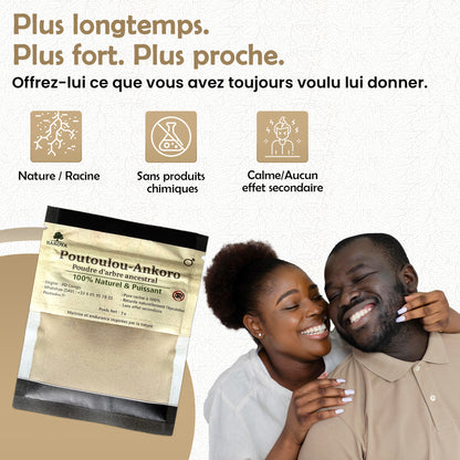 Poudre Ankoro Poutoulou — écorce acajou africain Katanga RDC