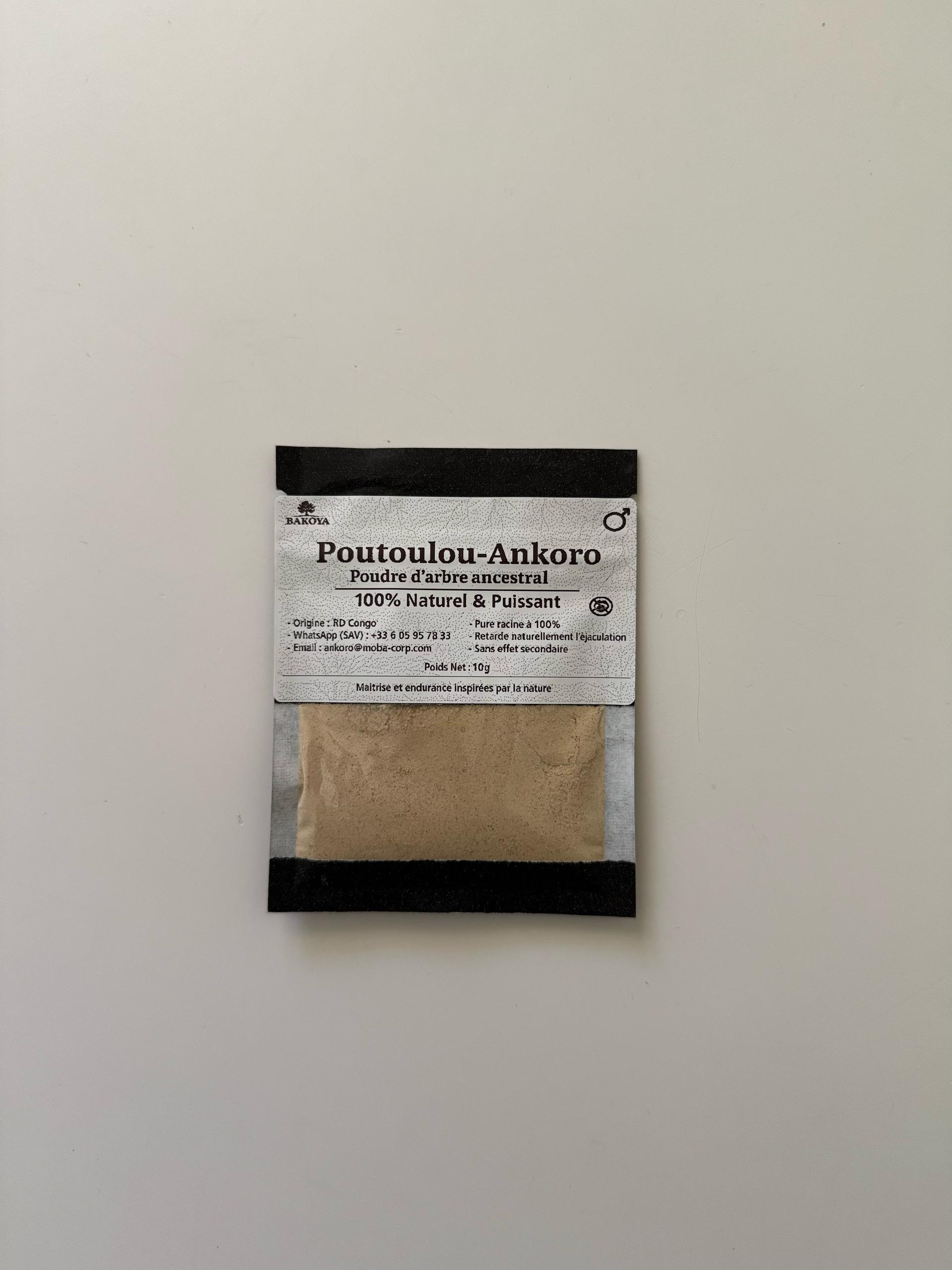 Poutoulou Ankoro poudre africaine naturelle