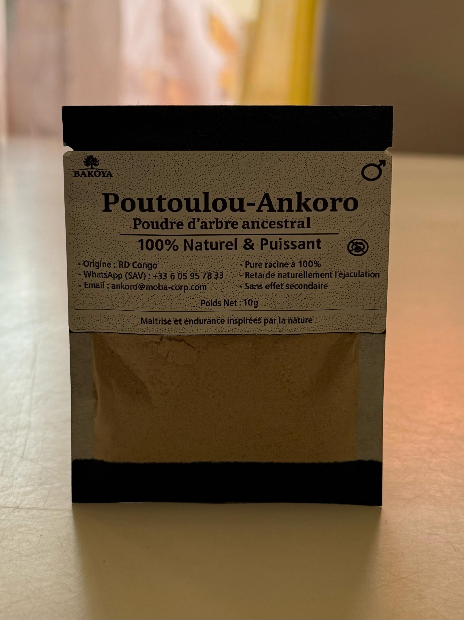 Poutoulou Ankoro poudre africaine naturelle