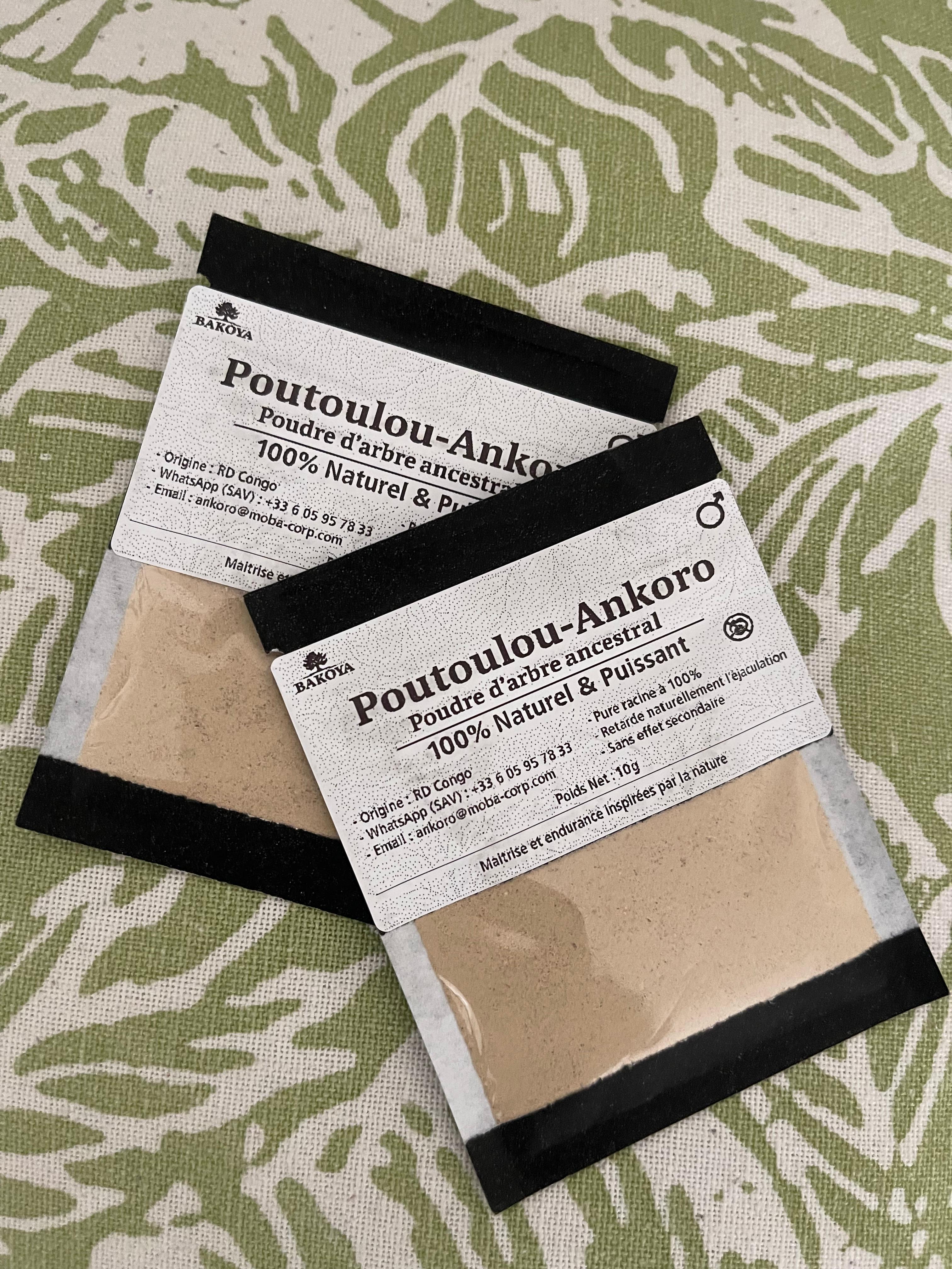 Poutoulou Ankoro poudre africaine naturelle