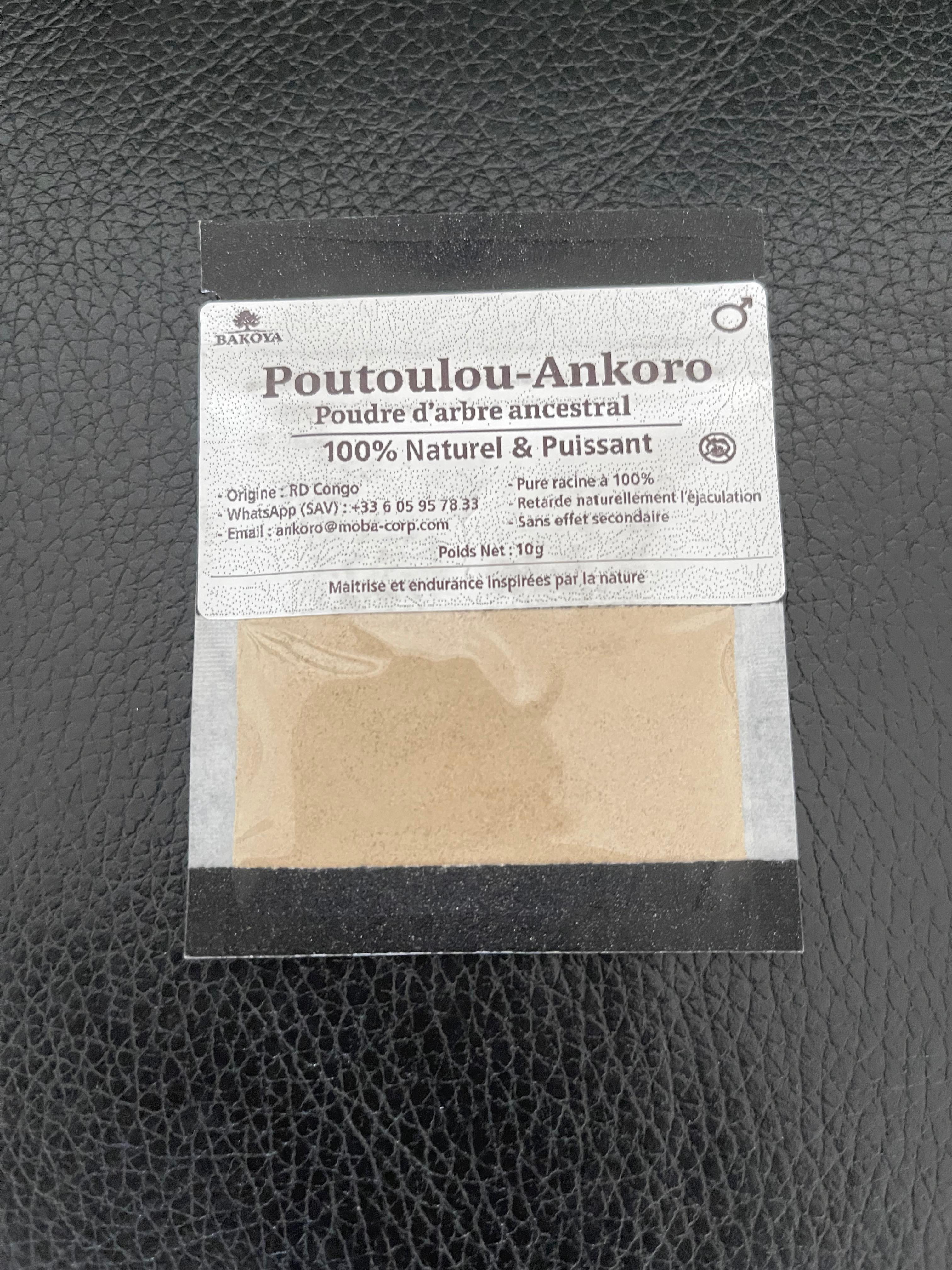 Poutoulou Ankoro poudre africaine naturelle