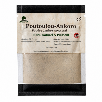 Poutoulou Ankoro — poudre africaine naturelle retarder éjaculation précoce