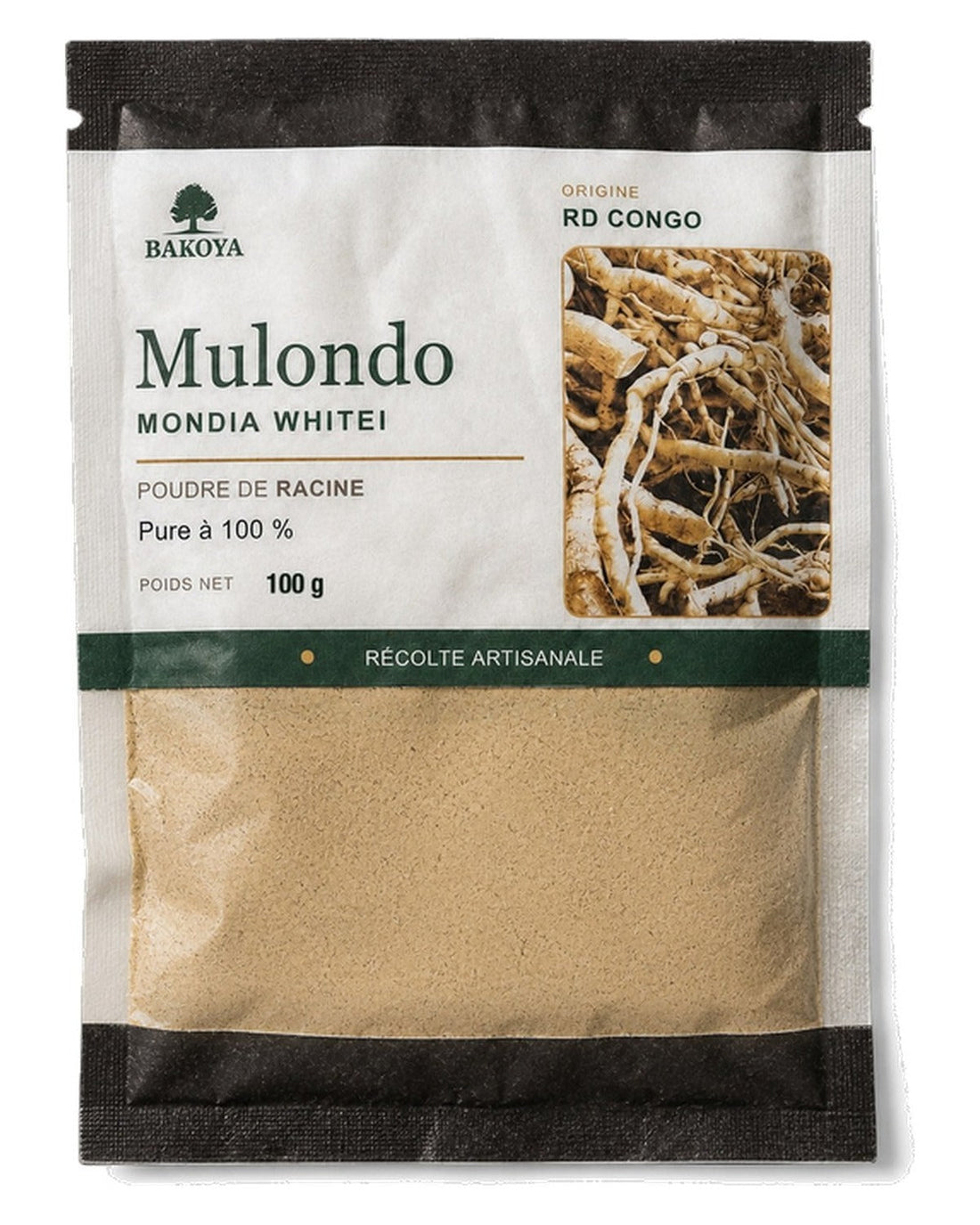 Sachet de Mulondo Kisantu, 100 g, le format de la cure de trois semaines
